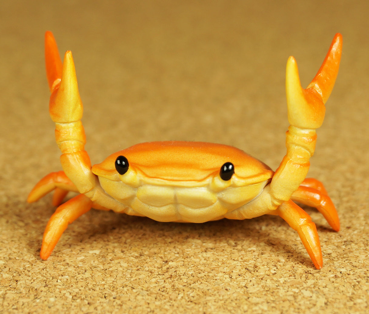 Orange Crab Pen Holder