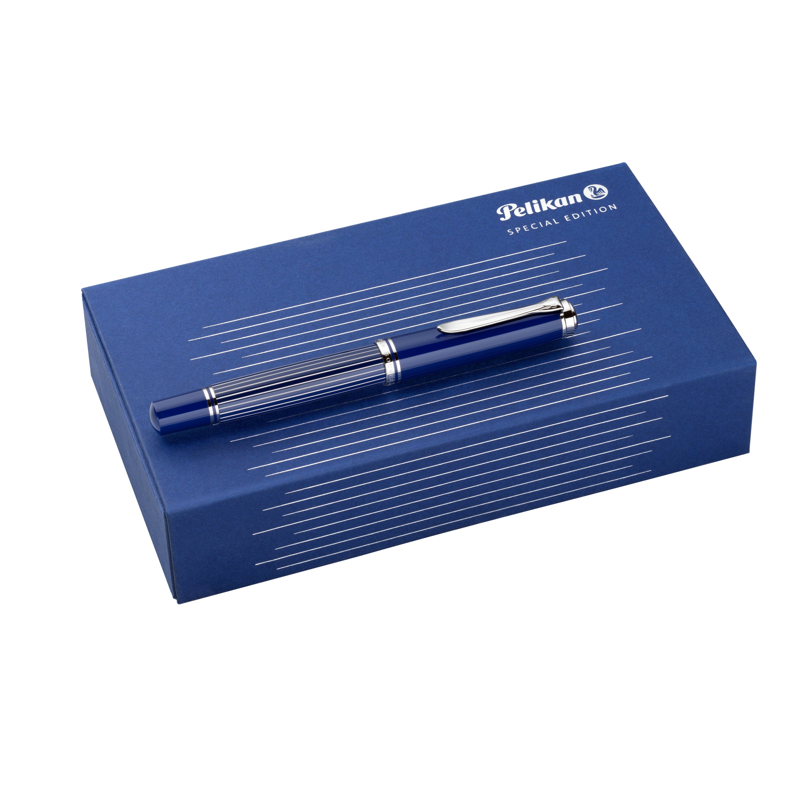 M815 Metal Striped Blue