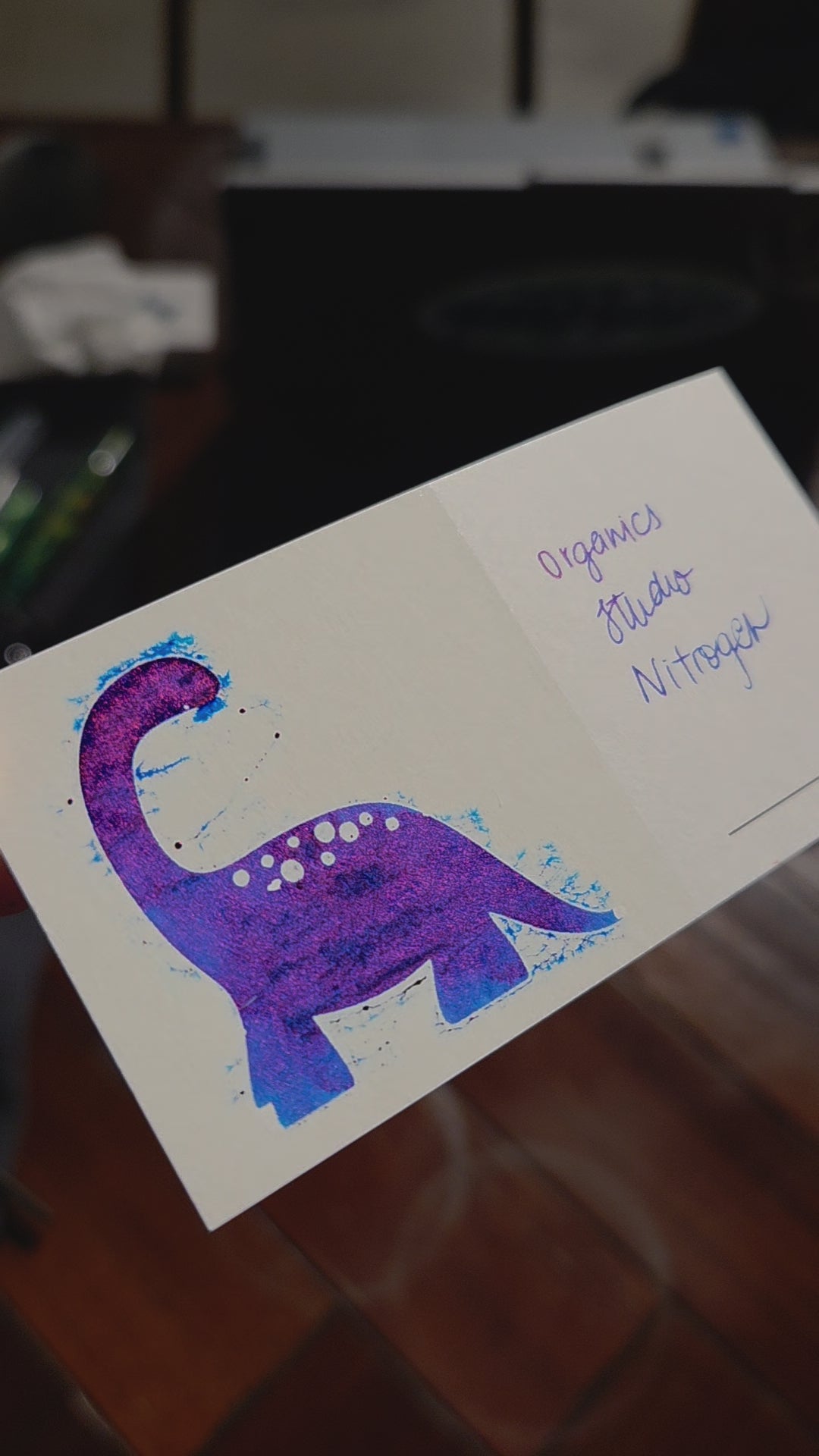 Triceratops Swatch Cards