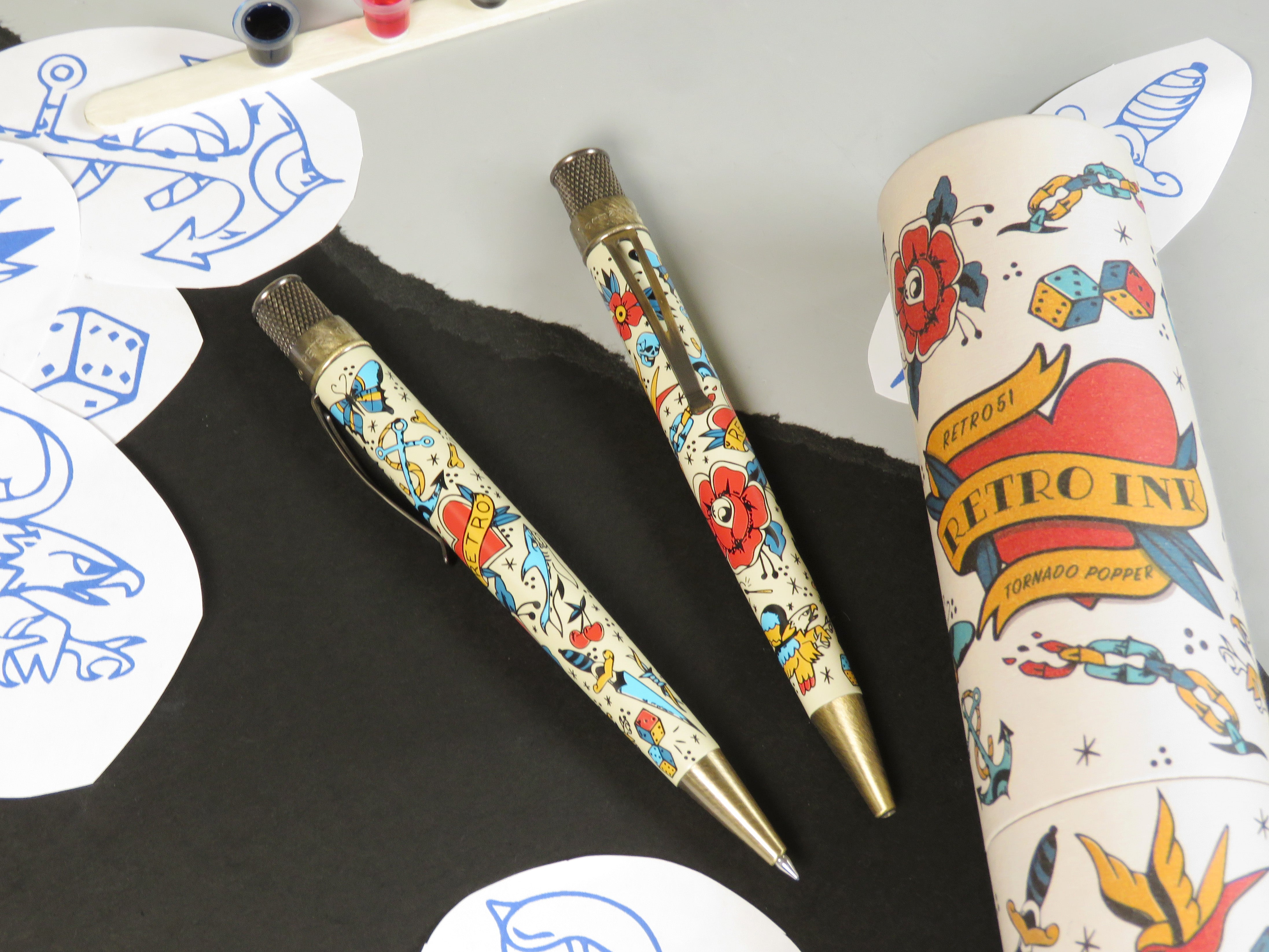 Tornado Popper™ - Retro Ink