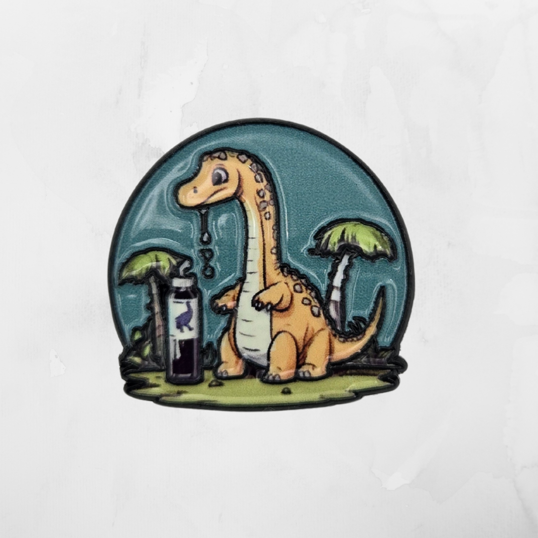Dino-Writes Pin