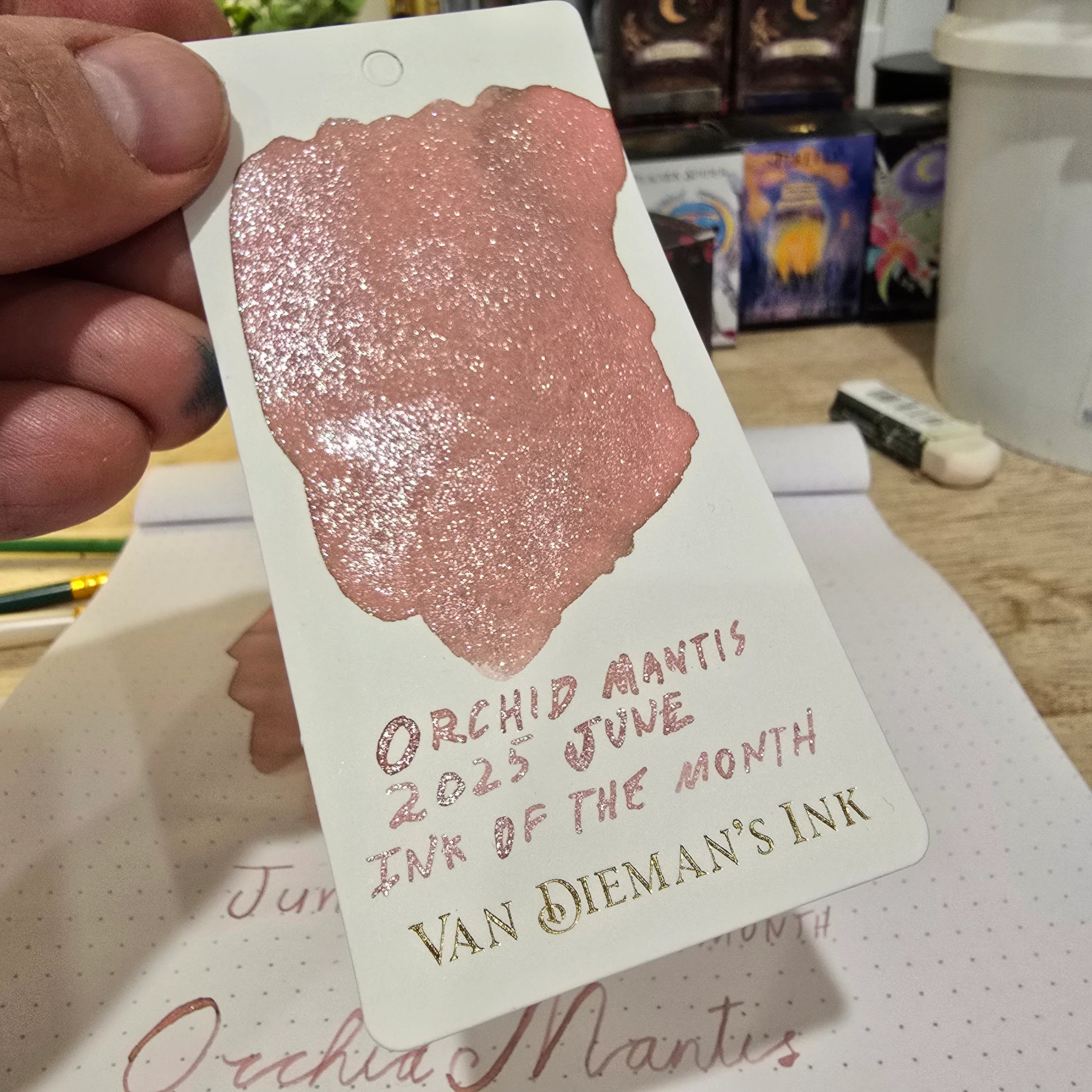Van Dieman's Inks 2025 June - Orchid Mantis