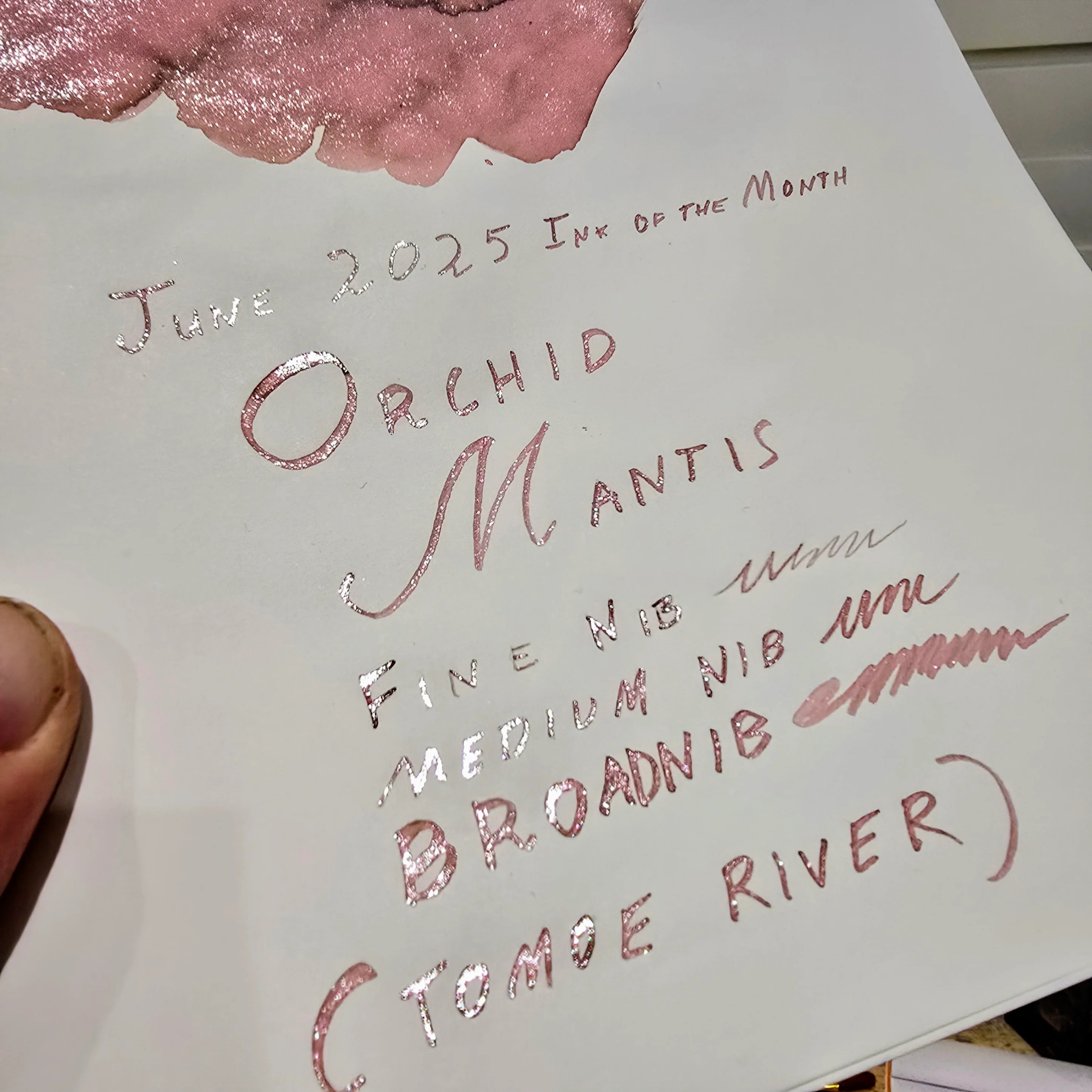 Van Dieman's Inks 2025 June - Orchid Mantis