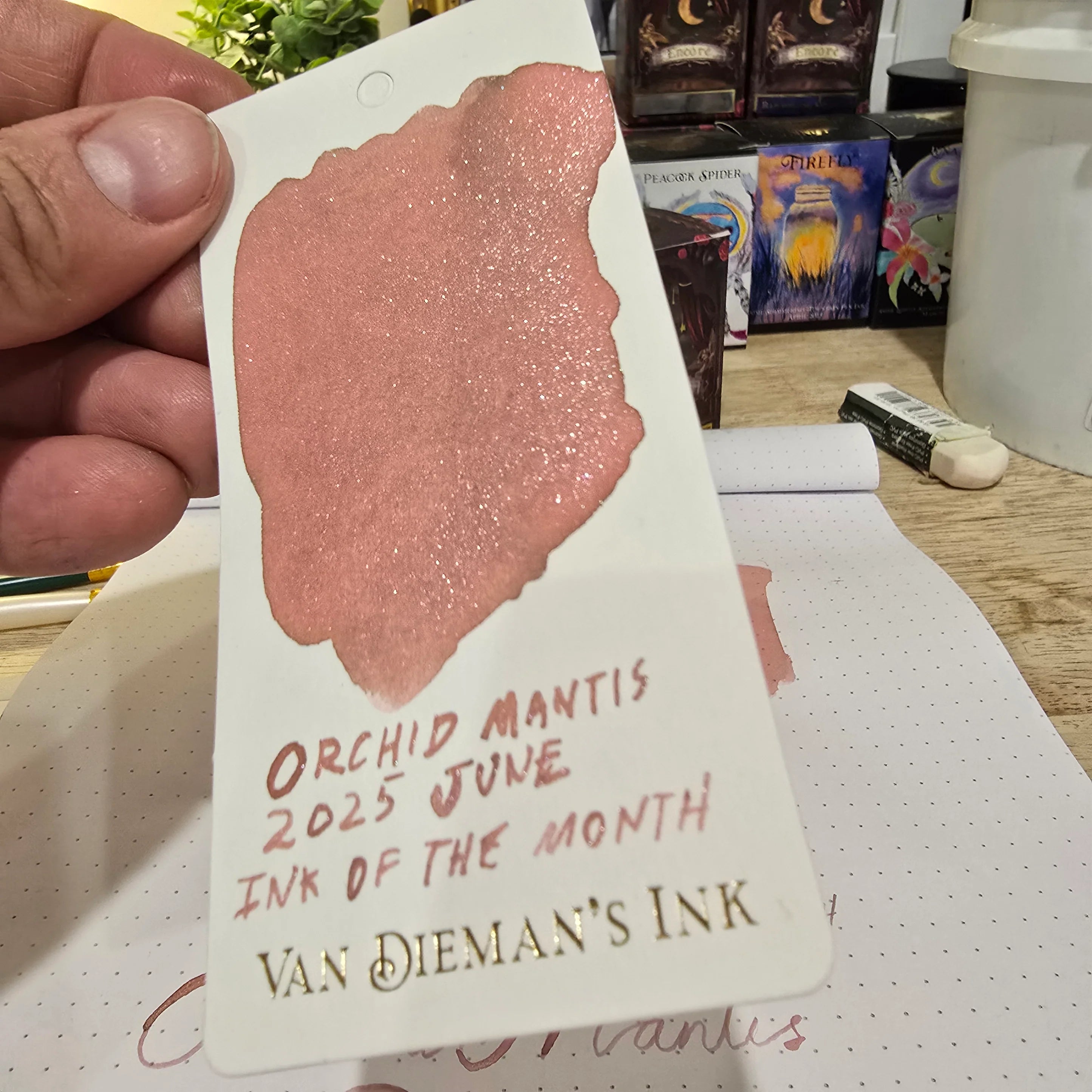 Van Dieman's Inks 2025 June - Orchid Mantis