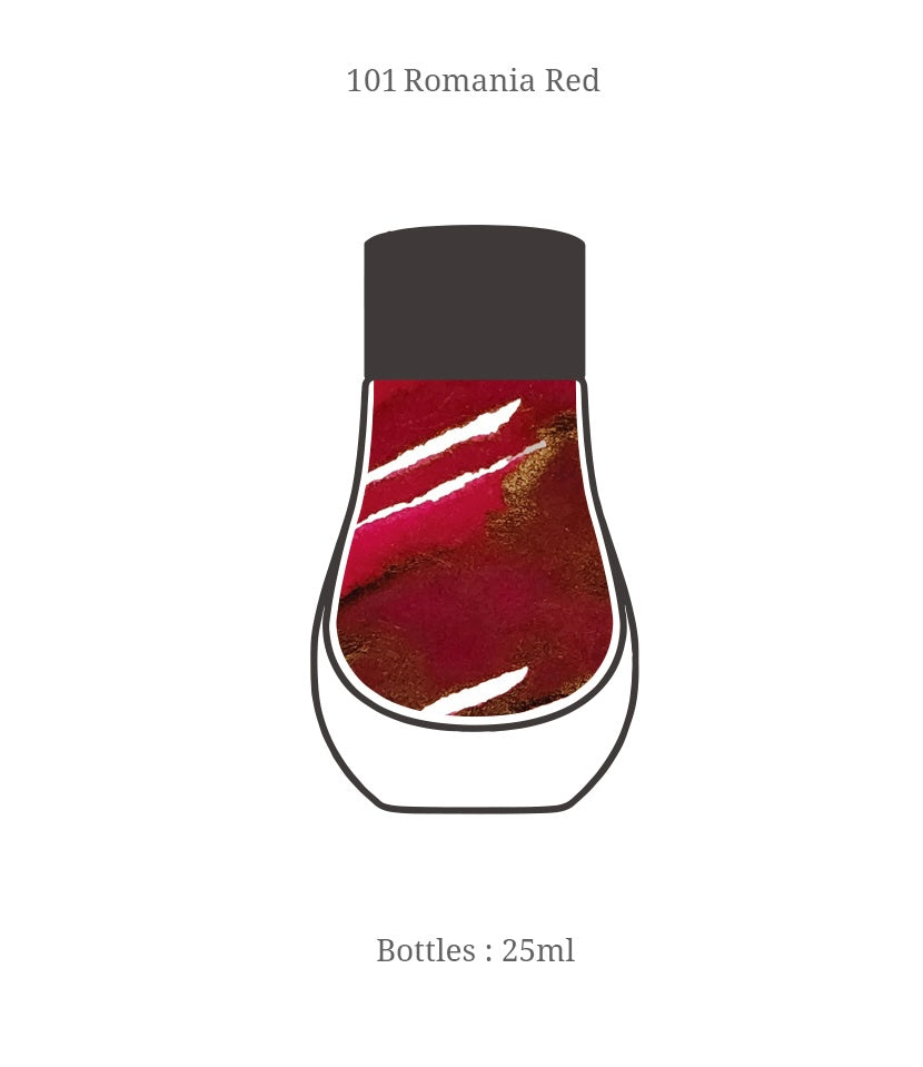 101 Romania Red