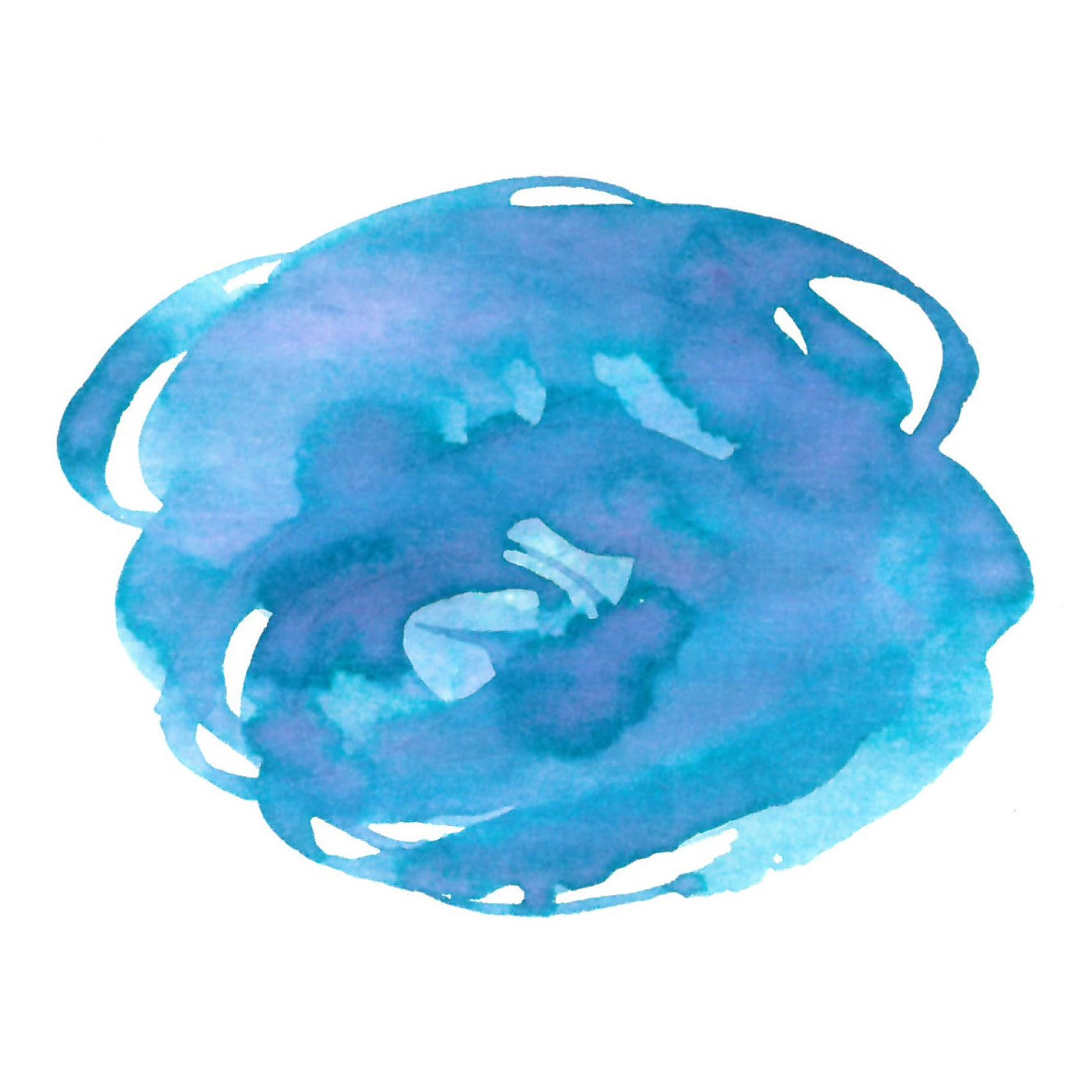 Sea Blue (Today's Ink Series)
