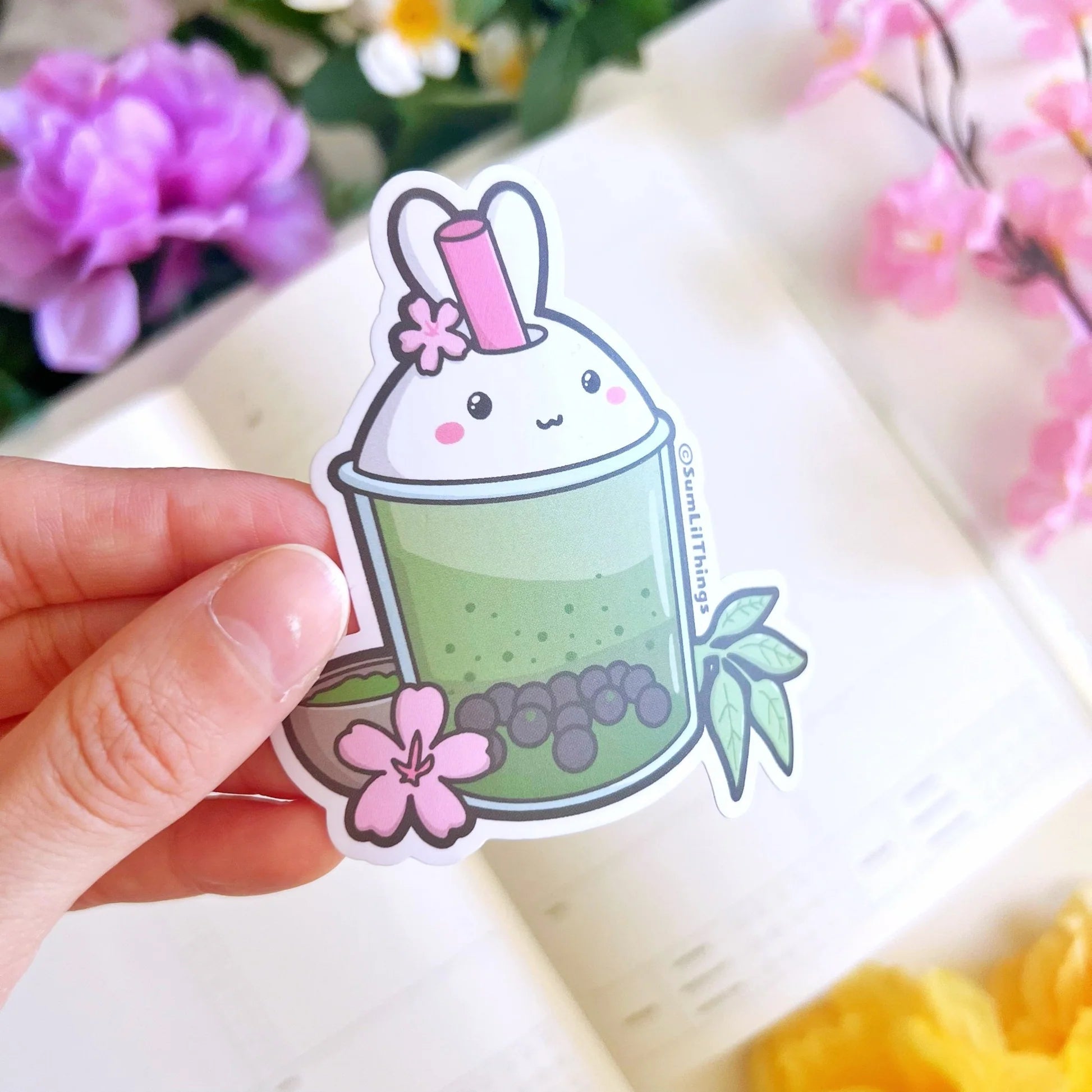 Vinyl Sticker - Matcha Boba