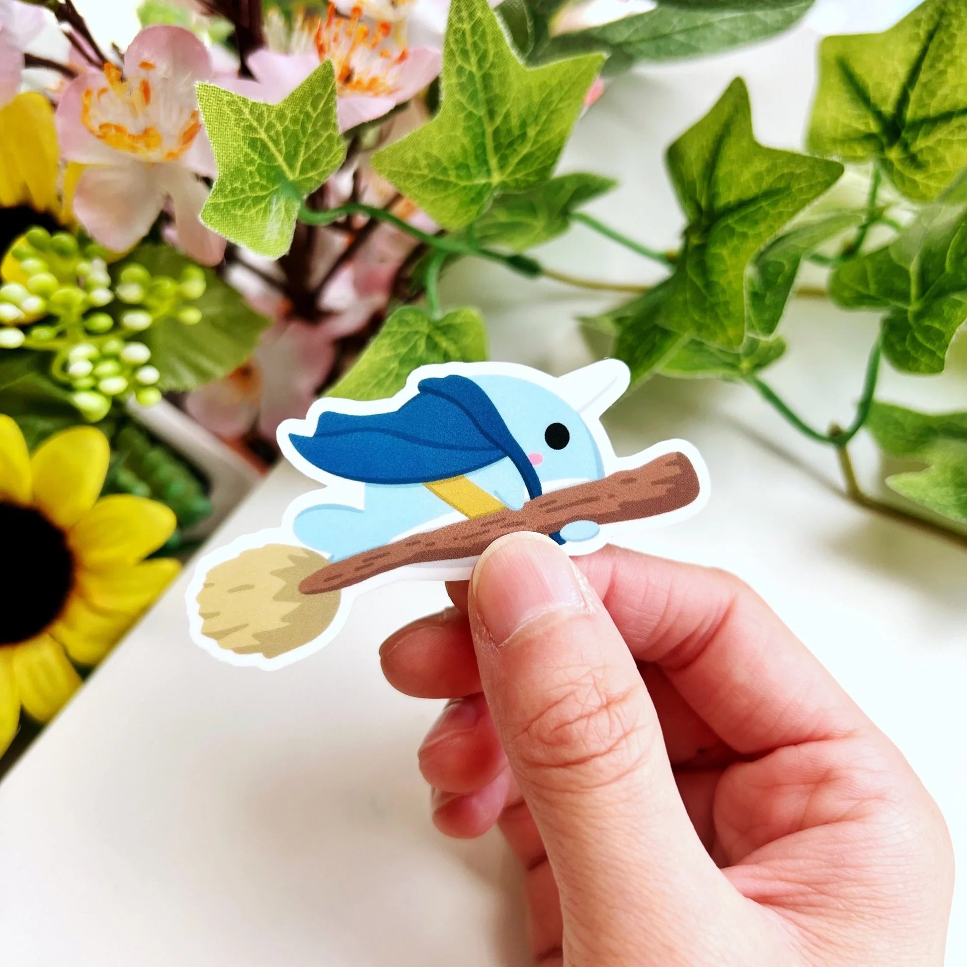 Vinyl Sticker - Narnar's Broom Ride (Transparent)