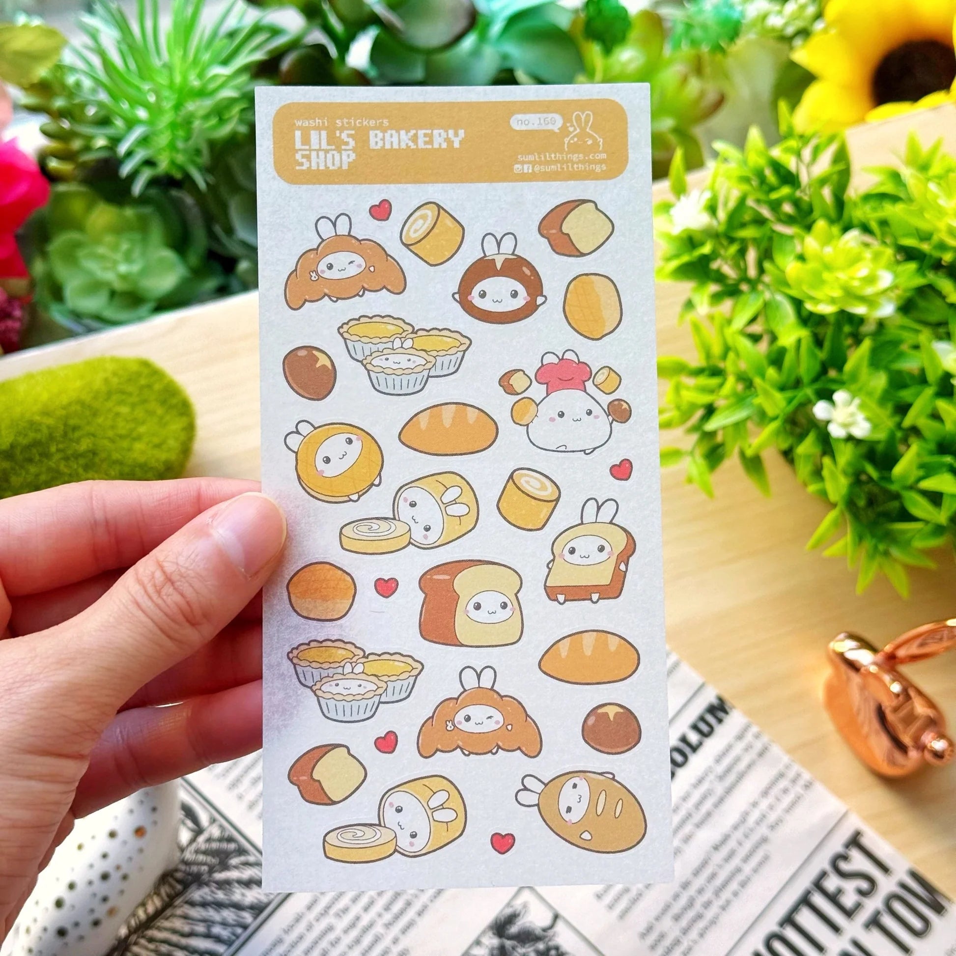 Washi Sticker - Lil's Bakery Shop