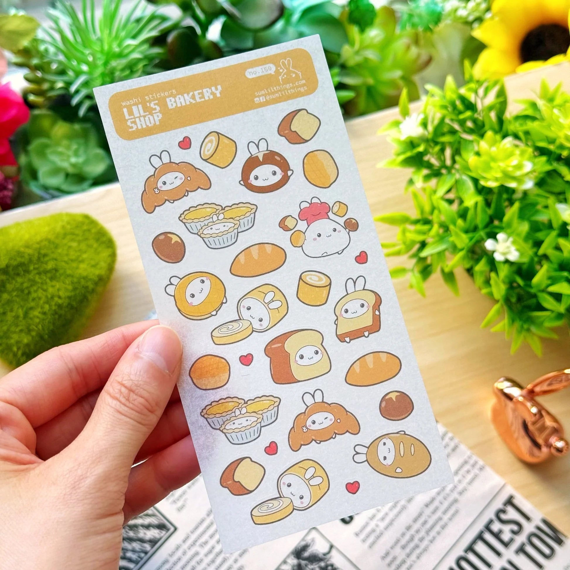 Washi Sticker - Lil's Bakery Shop