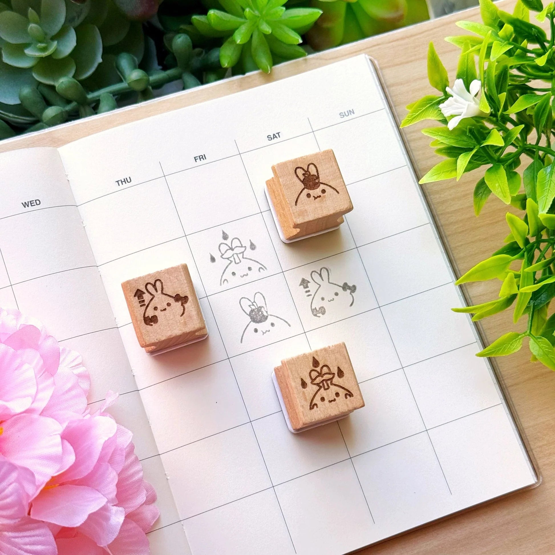 Wooden Stamp - Body Reset Series