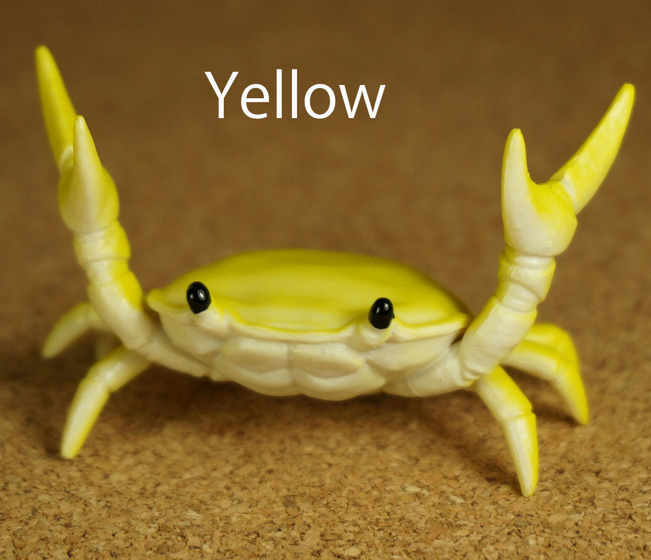 Yellow Crab Pen Holder