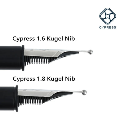 CYPRESS Multi-layer Stacked Architect and Kugel Nibs