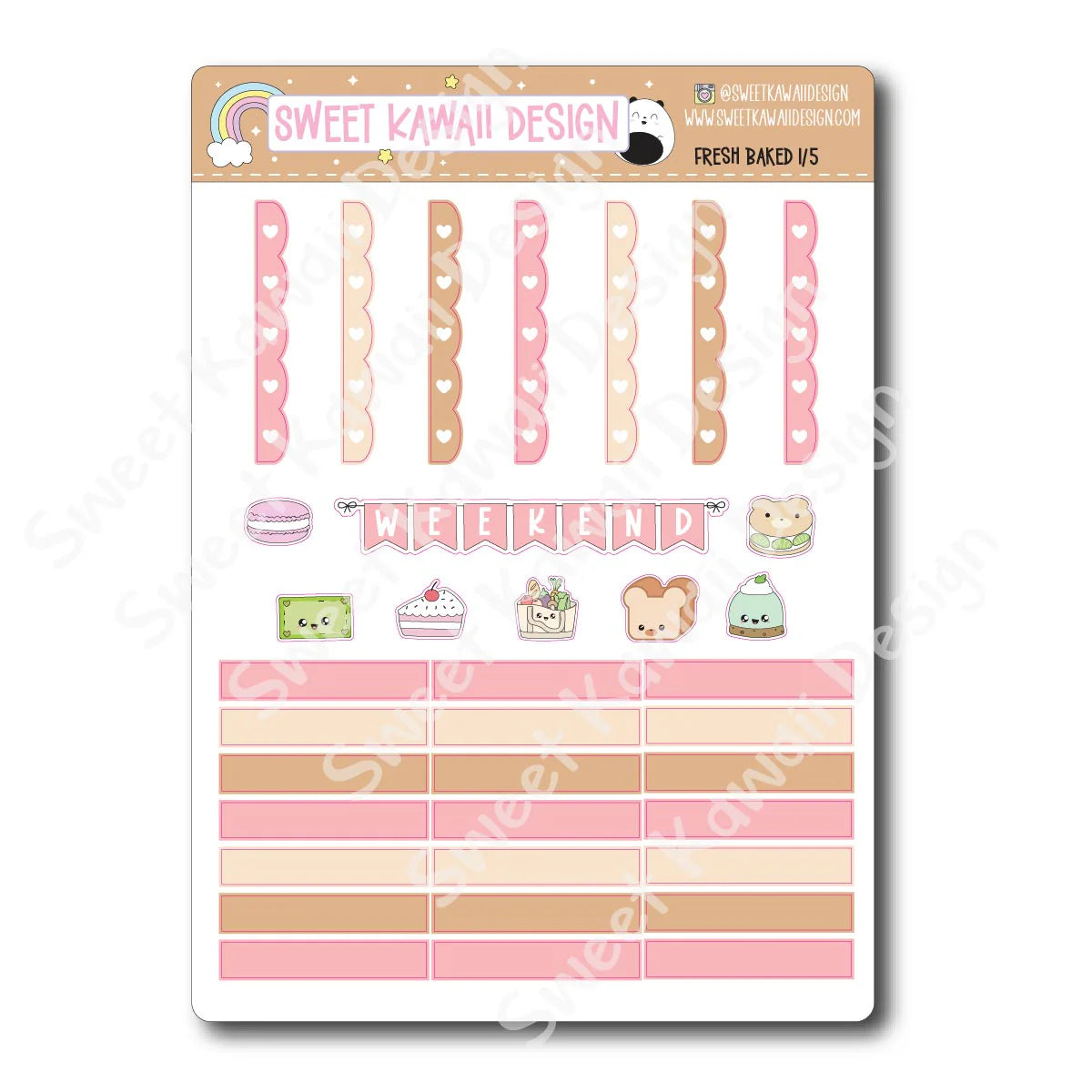Fresh Baked (Weekly Kit)