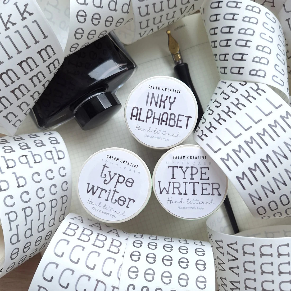Alphabet Washi Tapes