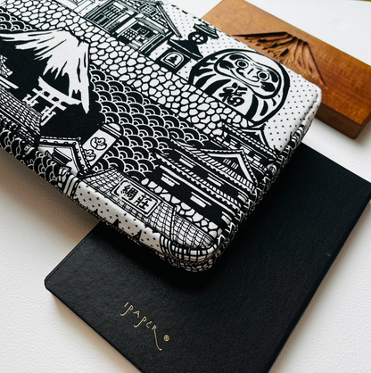 Daruma Zippered 20 Pen Case