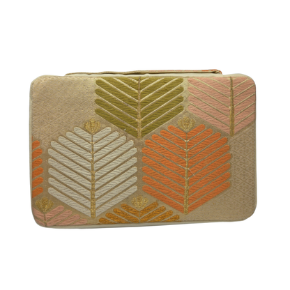 Kimono Fabric 20 Pen Case (Beige)
