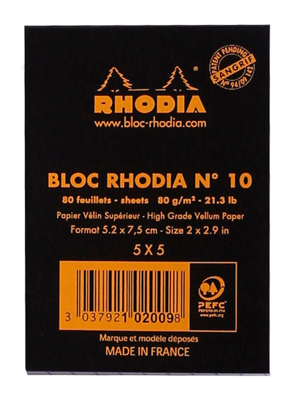 N° 10 Black Pad