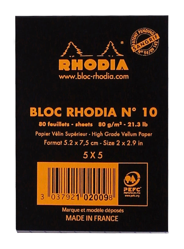 N° 10 Black Pad