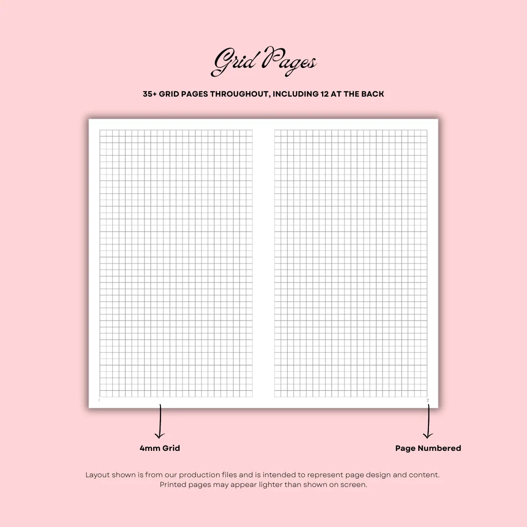 Plans - Quarterly Horizontal Planner (Undated Edition)