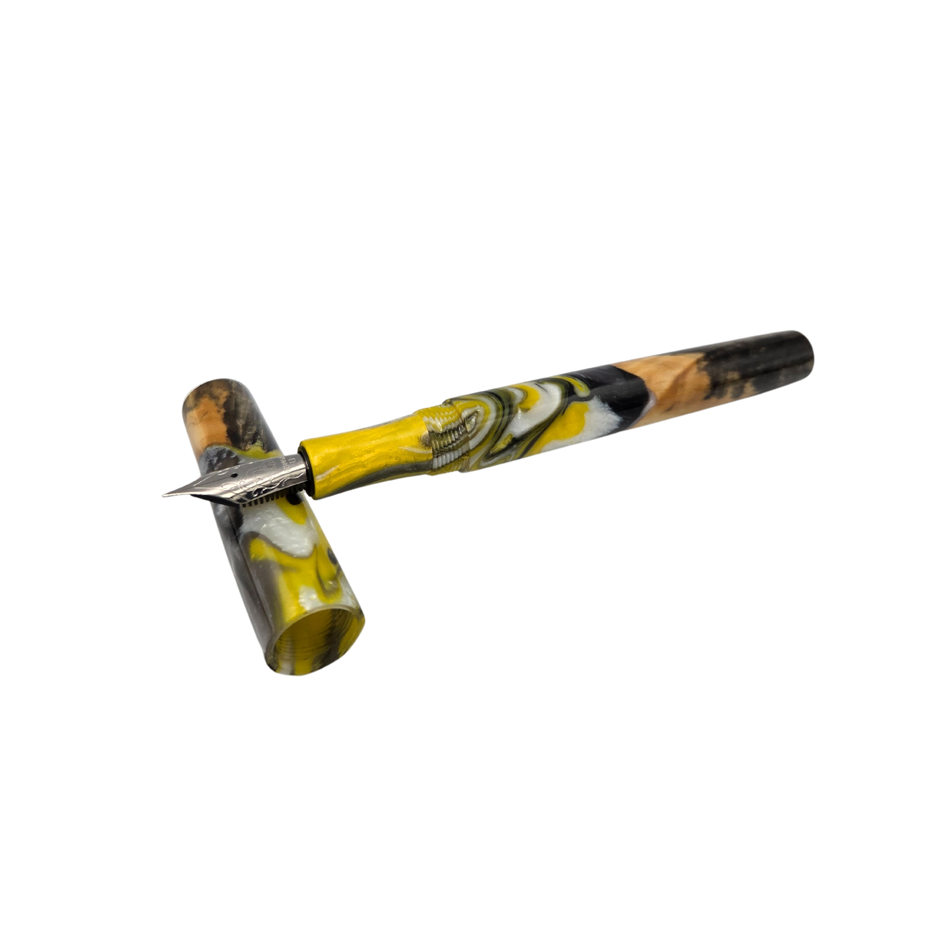 Yellow Buckeye Burl Wood