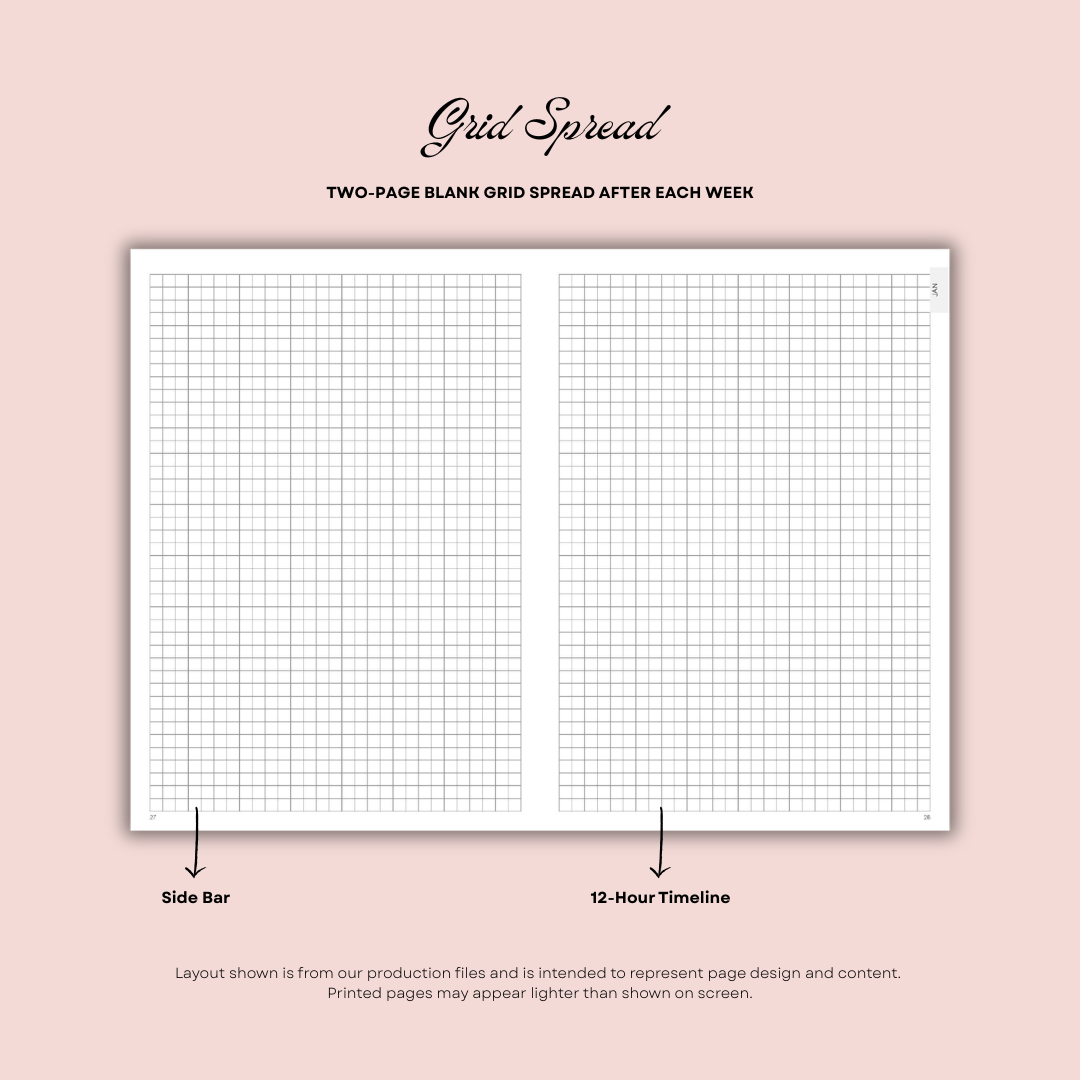 2027 Plans - Weekly Planner (Pre-Order)