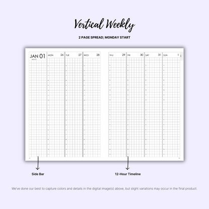 2026 Plans - Weekly Duo (PRE-ORDER)