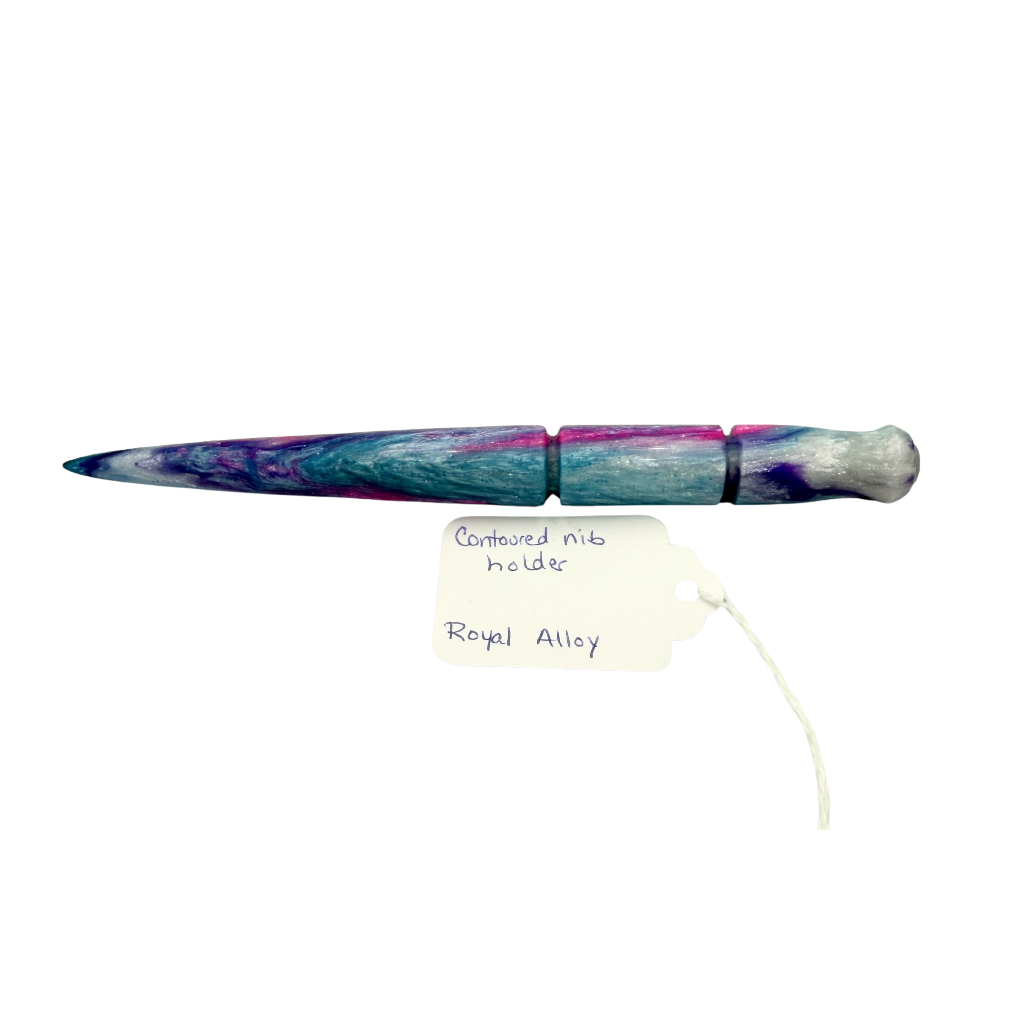Contoured Nib Holder - Royal Alloy