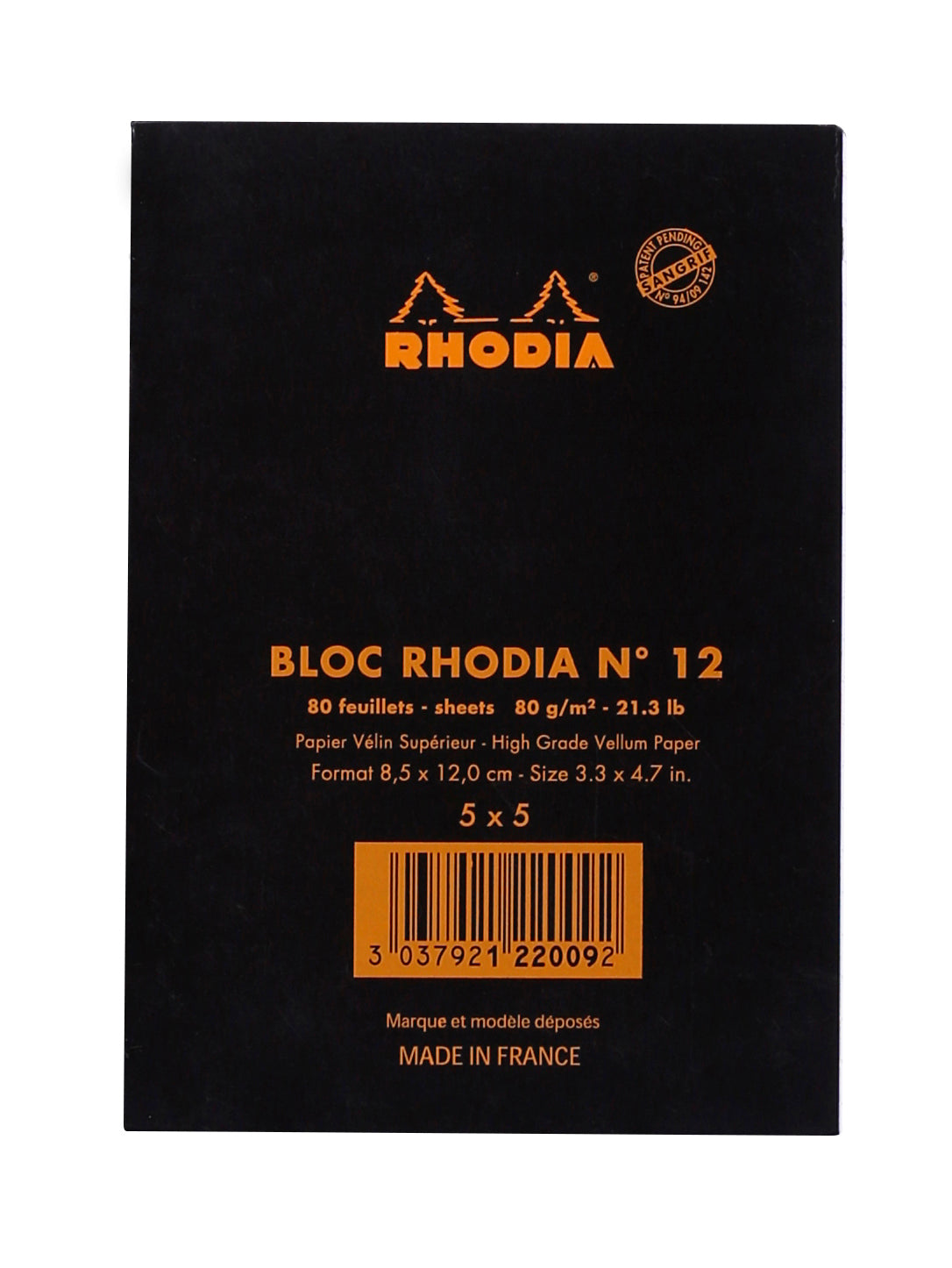 N° 12 Black Pad