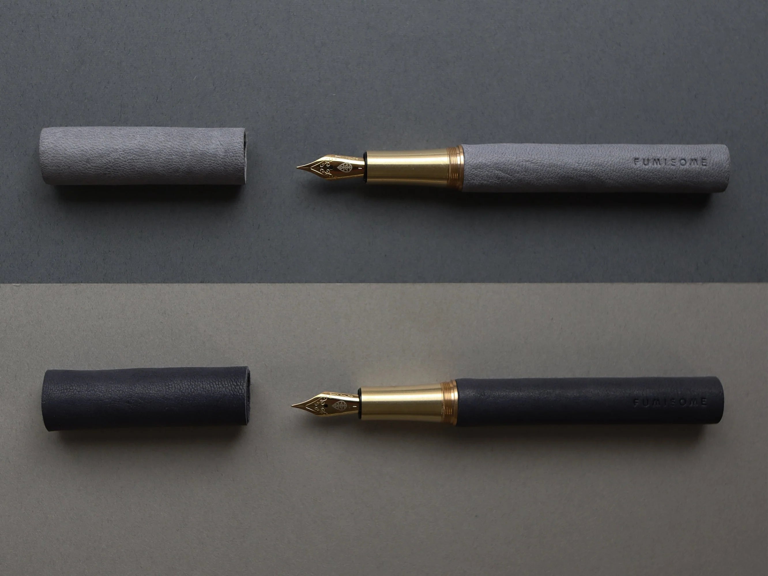 Navy Blue Bunzome (Fumisome Deerskin)