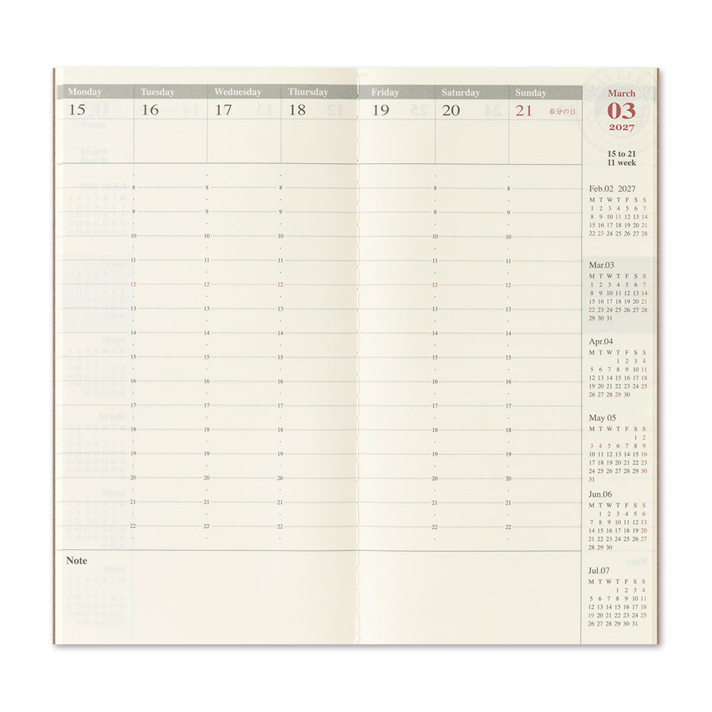Refill 2027 Weekly Vertical (Pre-Order)
