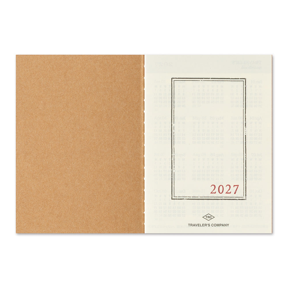 Passport Size Refill 2027 Monthly (Pre-Order)