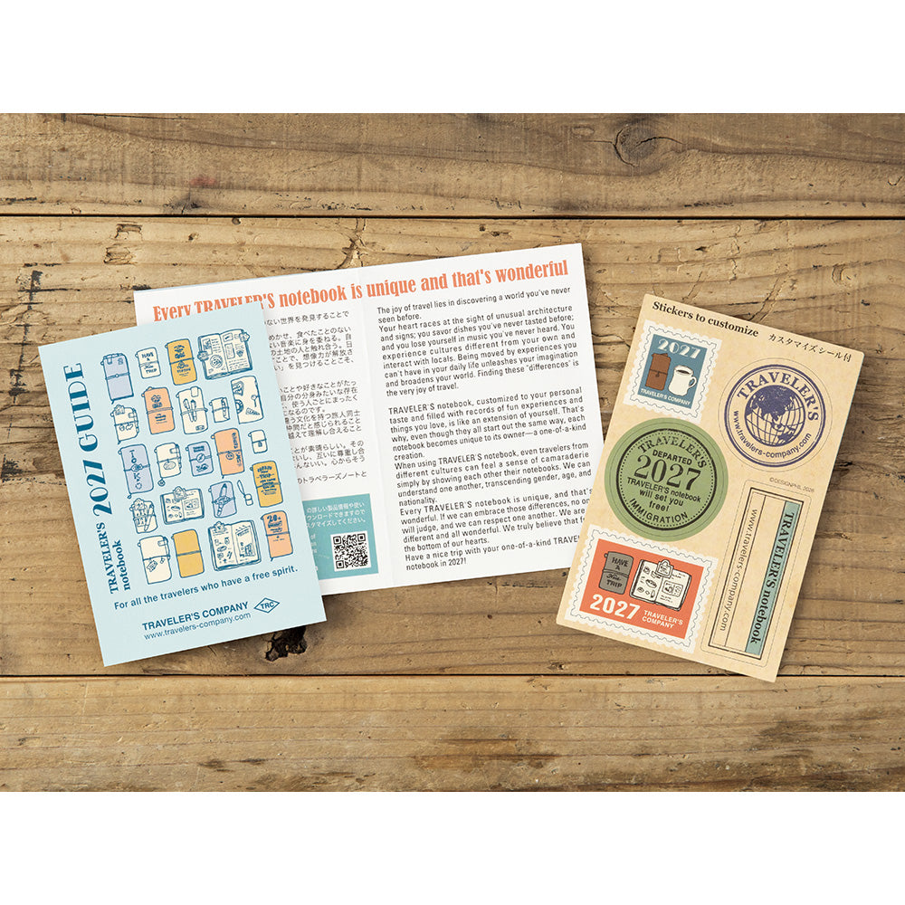 Passport Size Refill 2027 Monthly (Pre-Order)