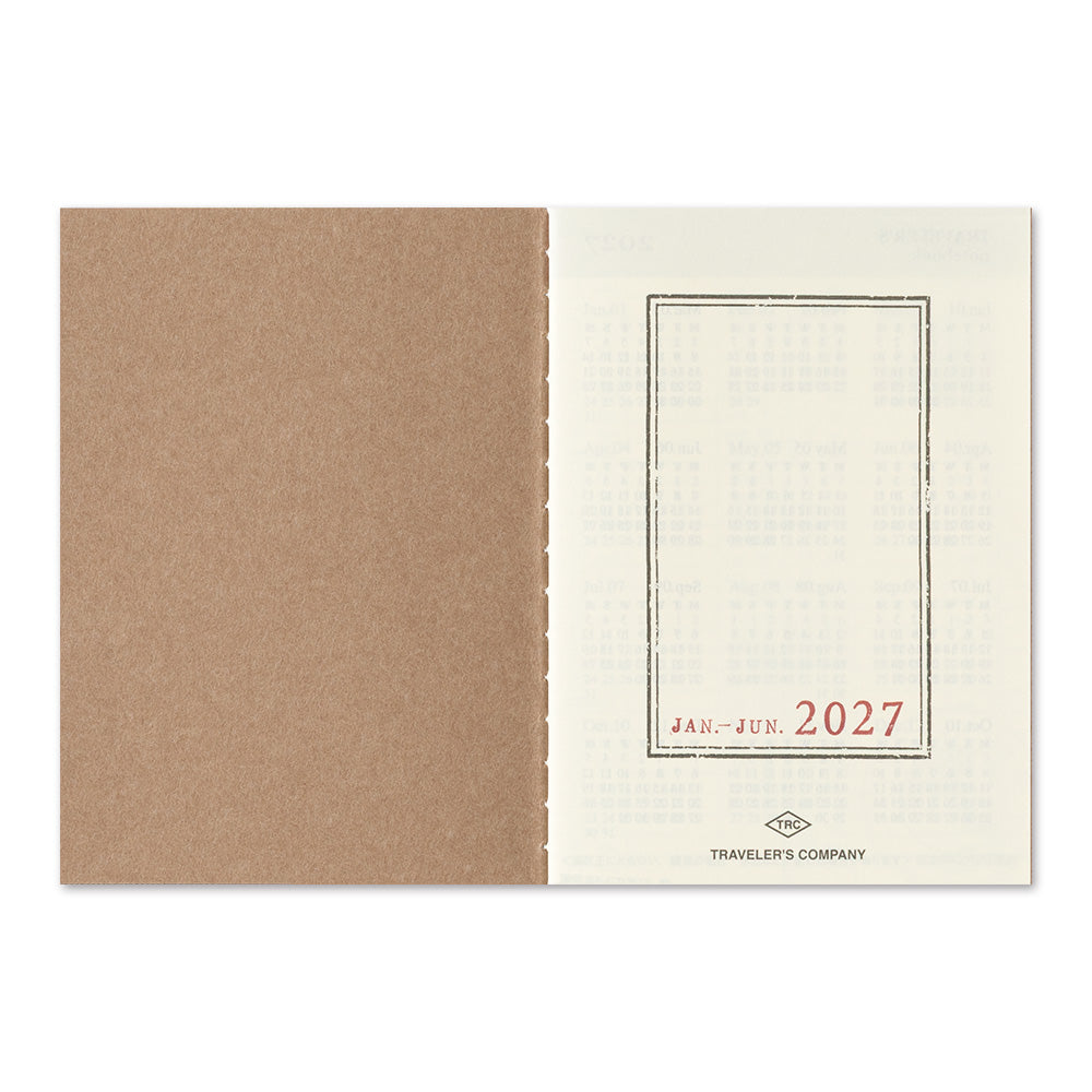Passport Size Refill 2027 Weekly (Pre-Order)