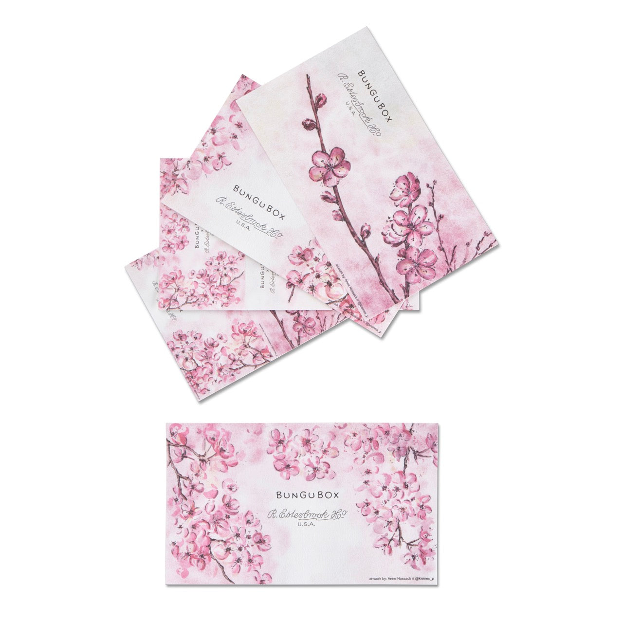 Esterbrook x BUNGUBOX Kachofugetsu Flower Blotter Paper