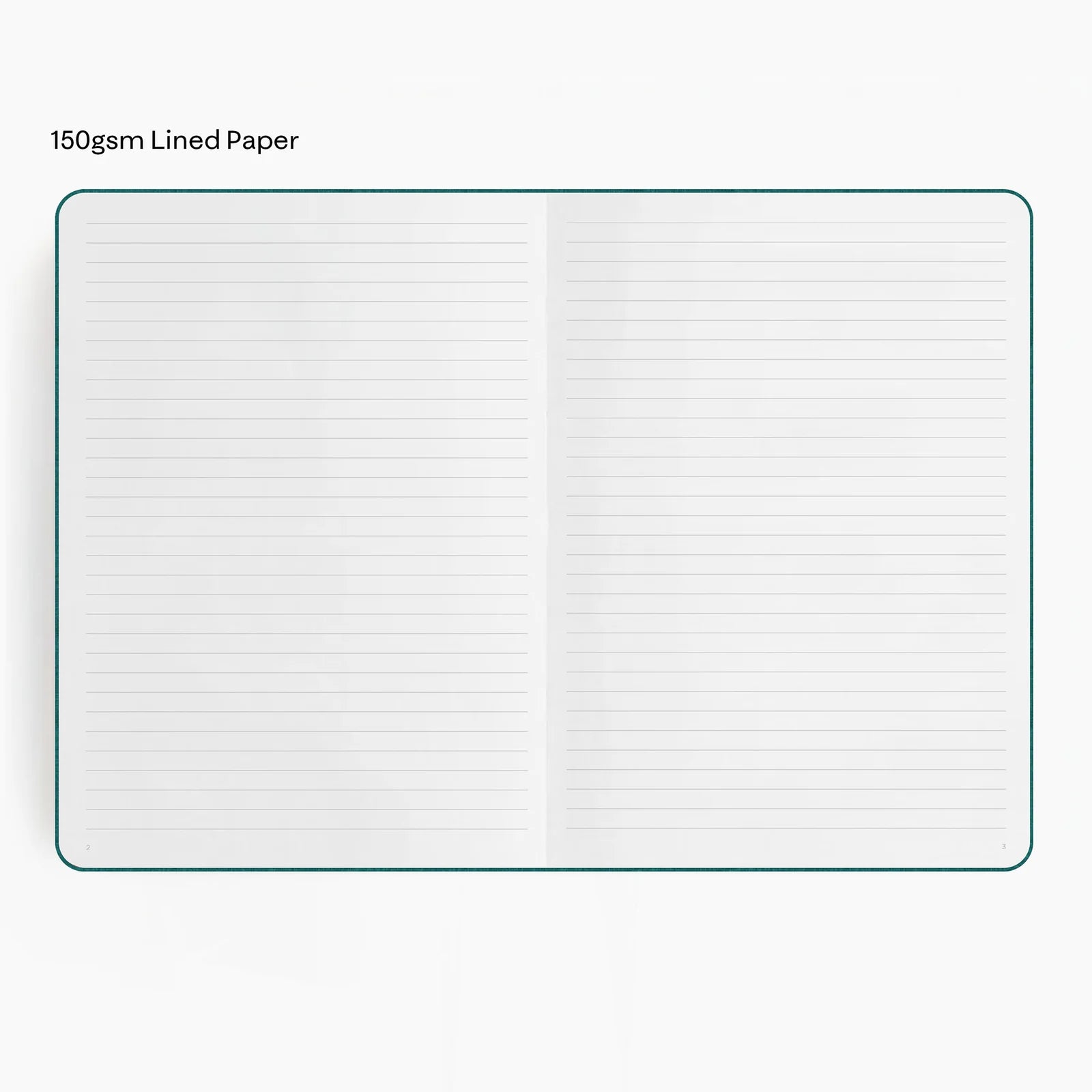 Lined Notebook (No Foil, Cloth Flex, 150gsm)