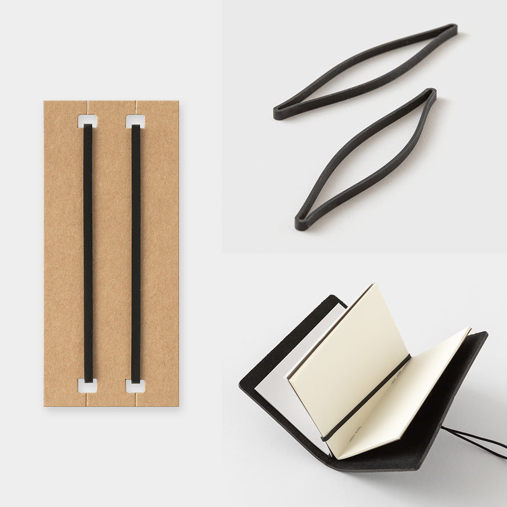 (Ships end April) TRAVELER'S notebook Card Size 20th Anniversary Set Black