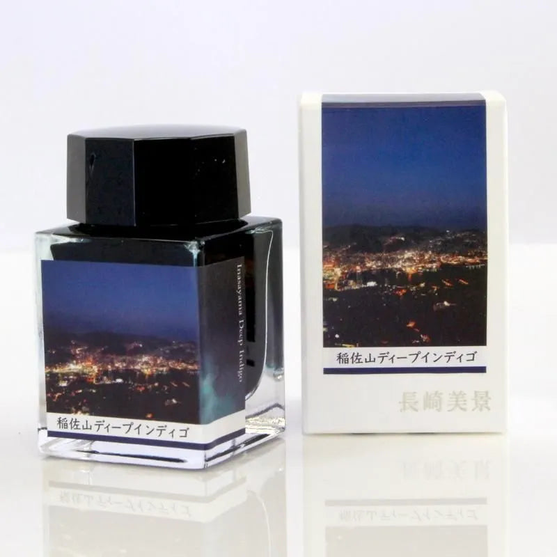 Nagasaki Beautiful Scenery Ink Inasayama Deep Indigo