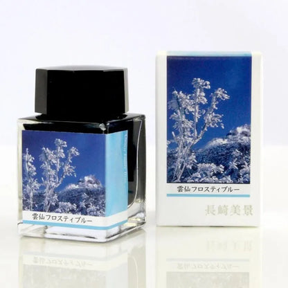 Nagasaki Beautiful Scenery Ink Unzen Frosty Blue