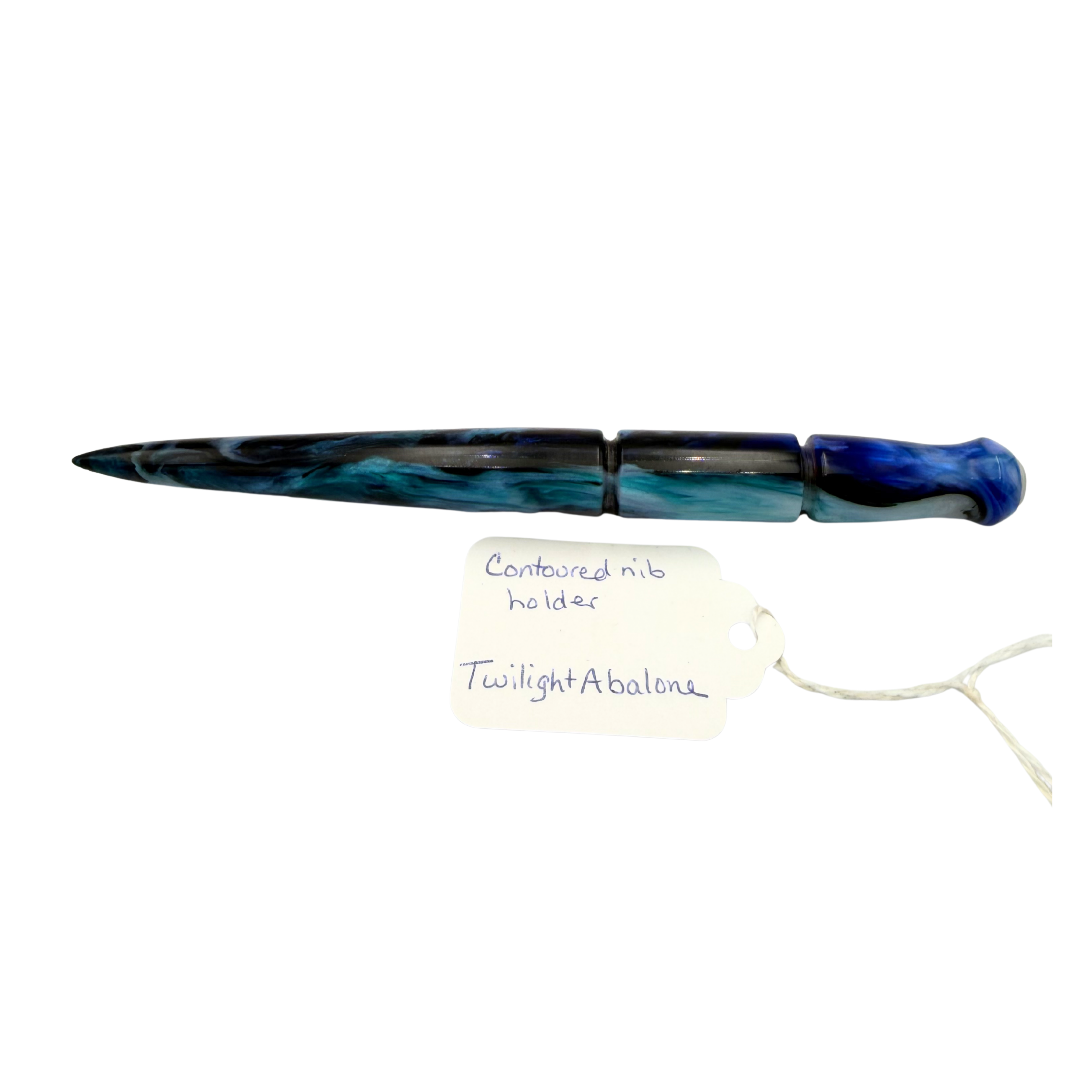 Contoured Nib Holder - Twilight Abalone