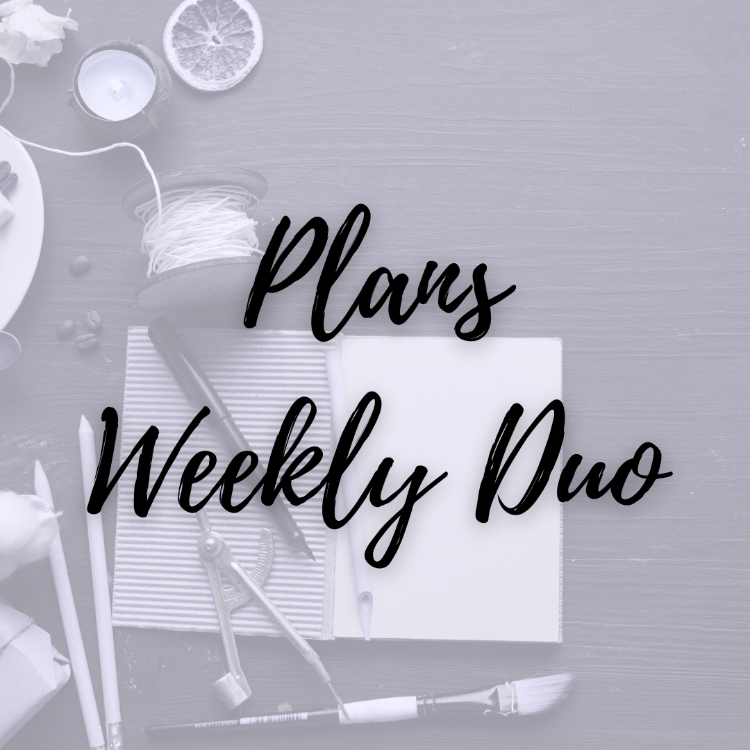 2026 Plans - Weekly Duo (PRE-ORDER)