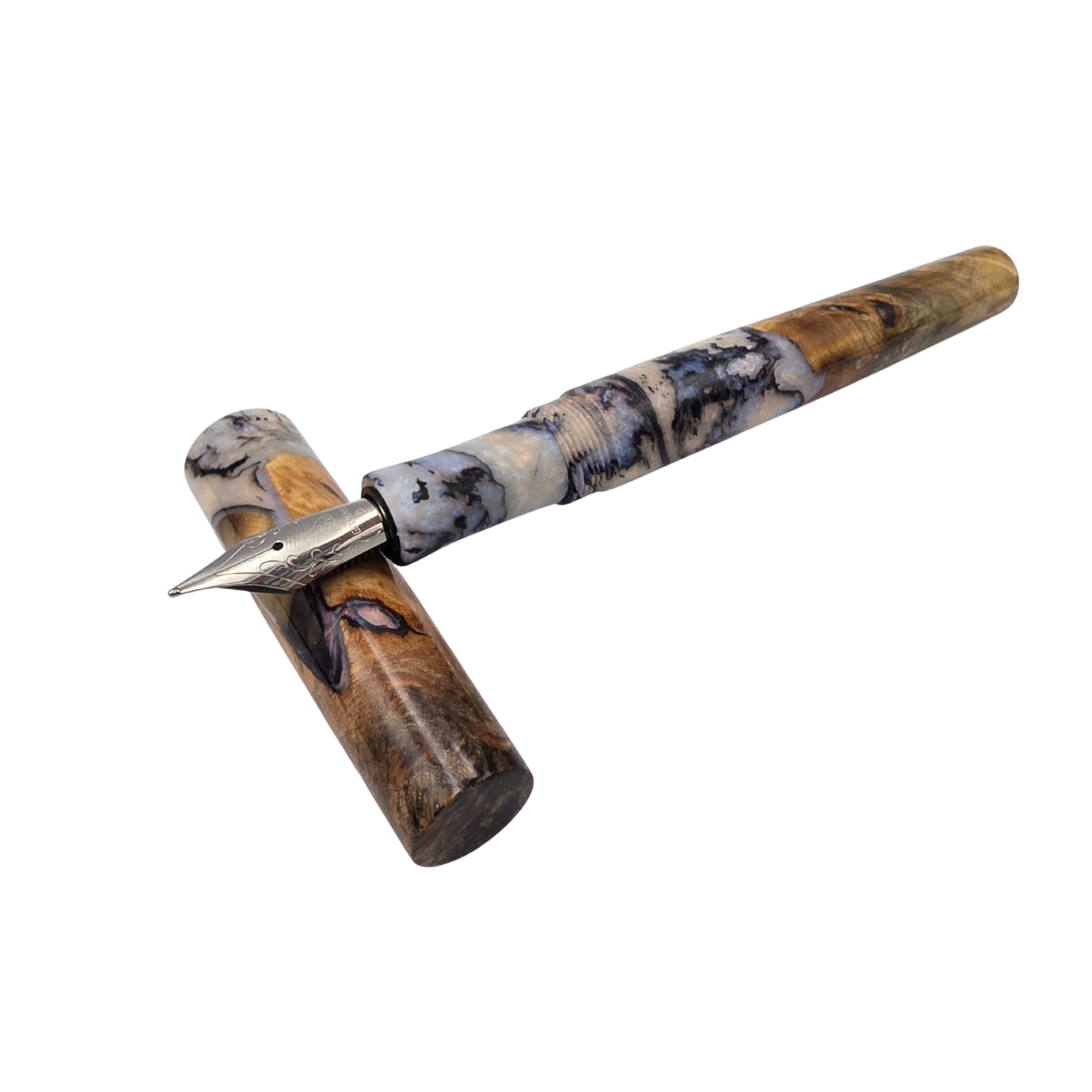 Abalone Buckeye Burl Wood