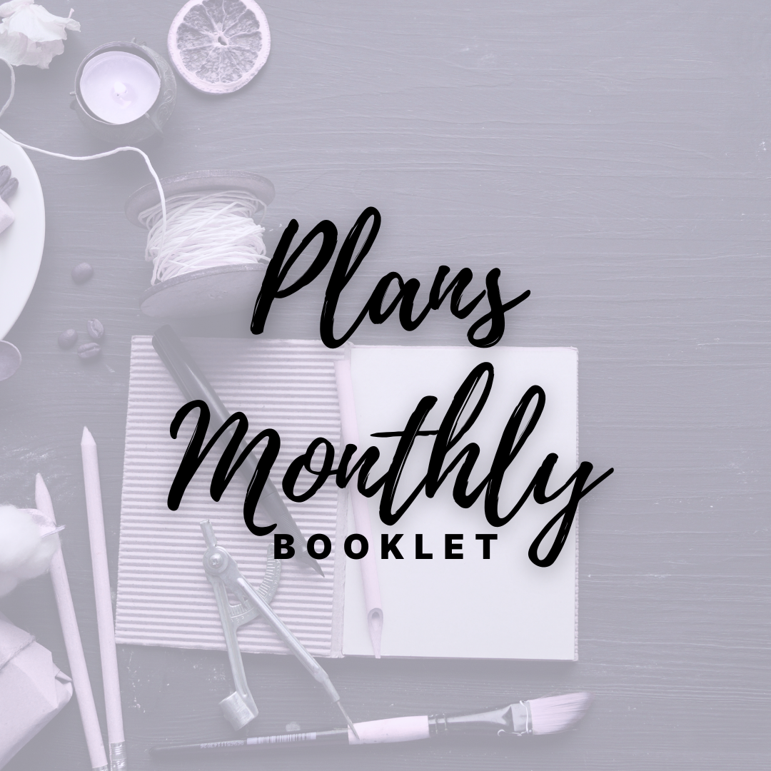 2026 Plans - Monthly (PRE-ORDER)