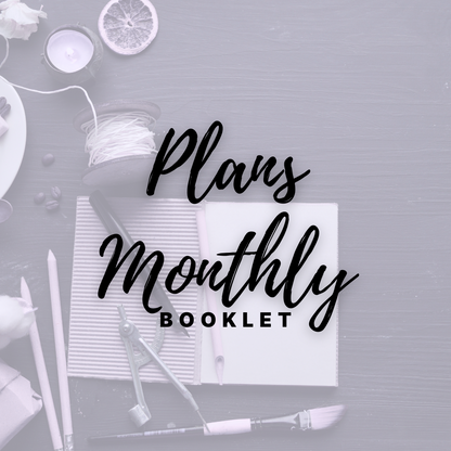 2026 Plans - Monthly (PRE-ORDER)