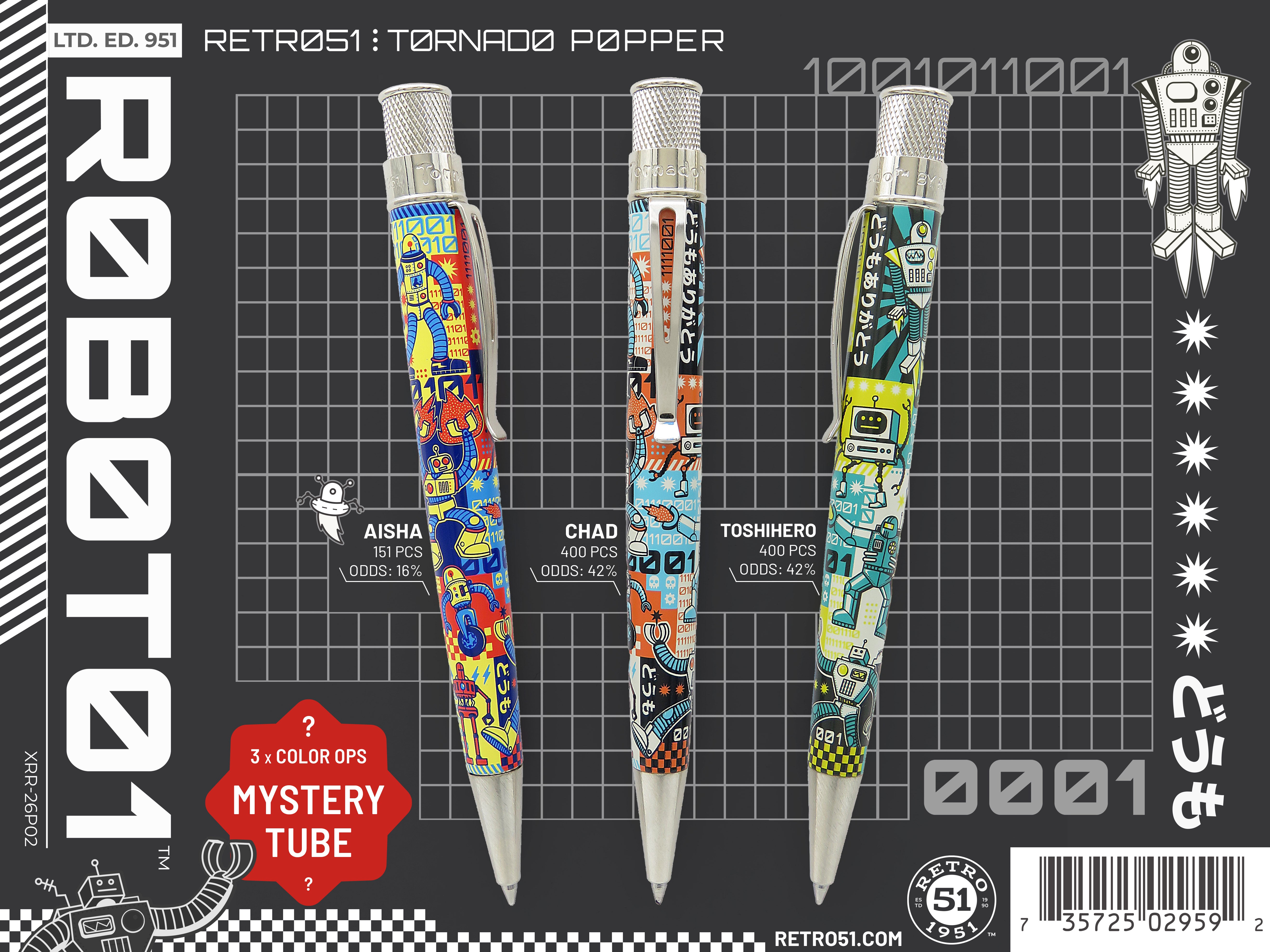 Tornado Popper™ - Roboto1 Rollerball