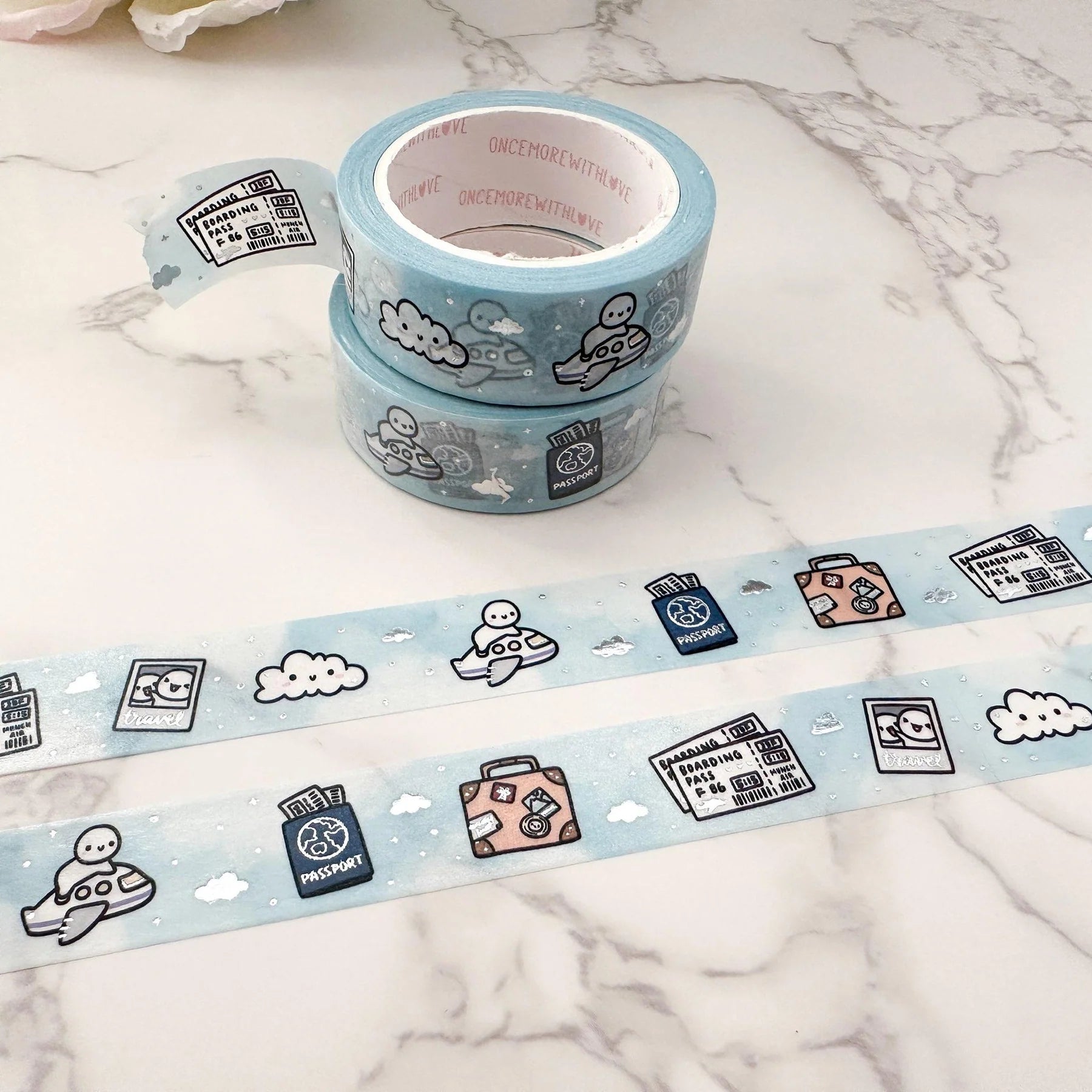 Munchkin Airways + Glossy Silver Foil (15mm)