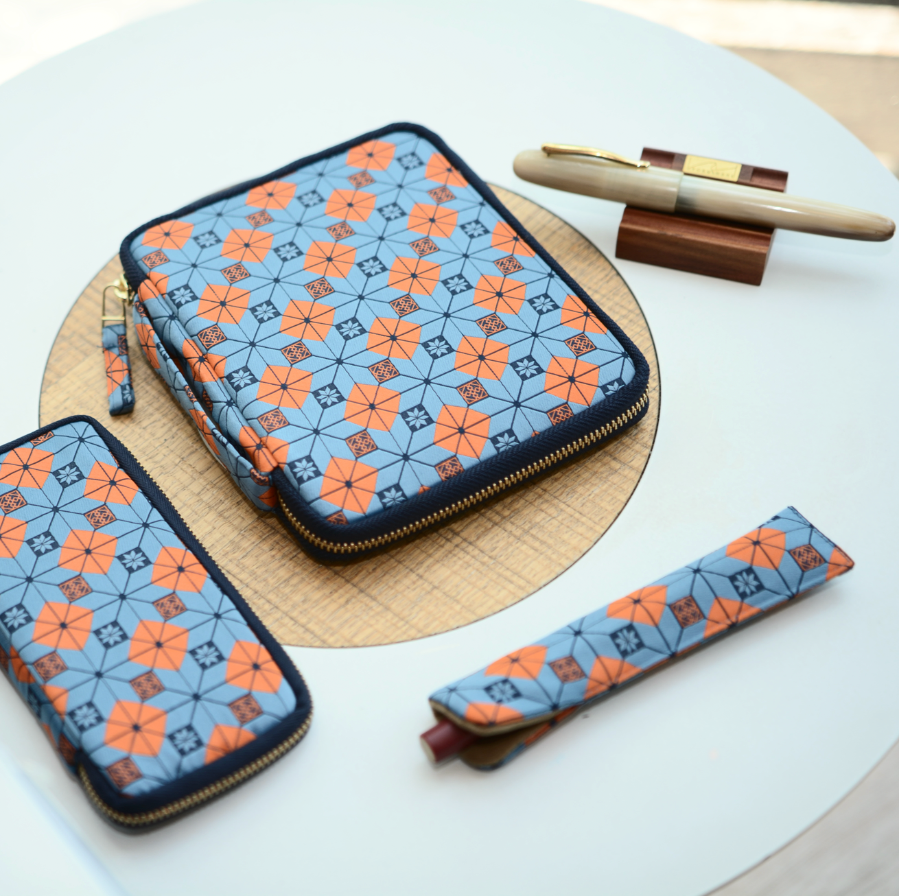 Siraya 10 Pen Case Restitch (Orange)