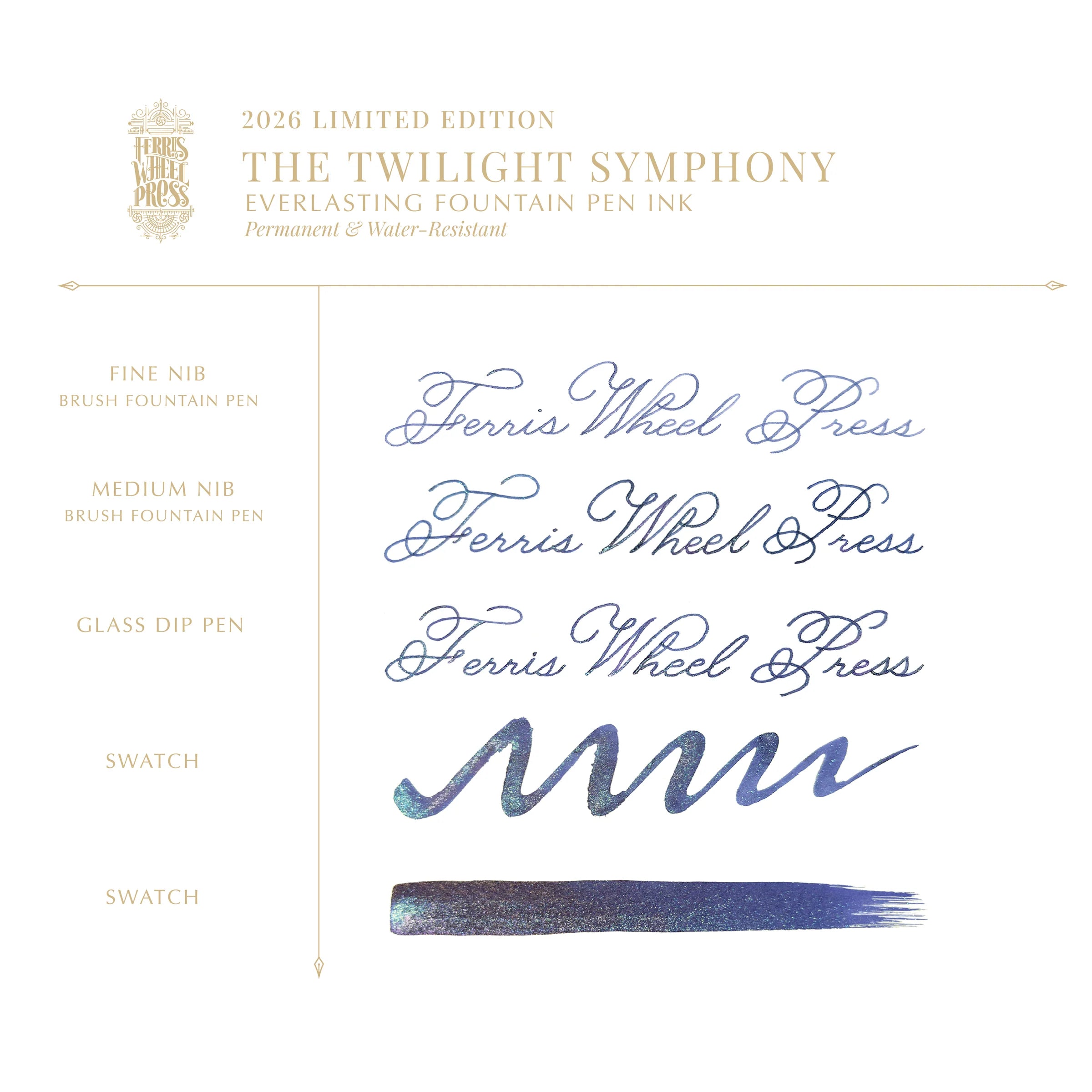 FerriTales | 2026 Limited Edition - Everlasting Fountain Pen Ink | Twilight Symphony