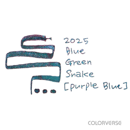 2025 Blue Green Snake (Glistening Purple Blue)