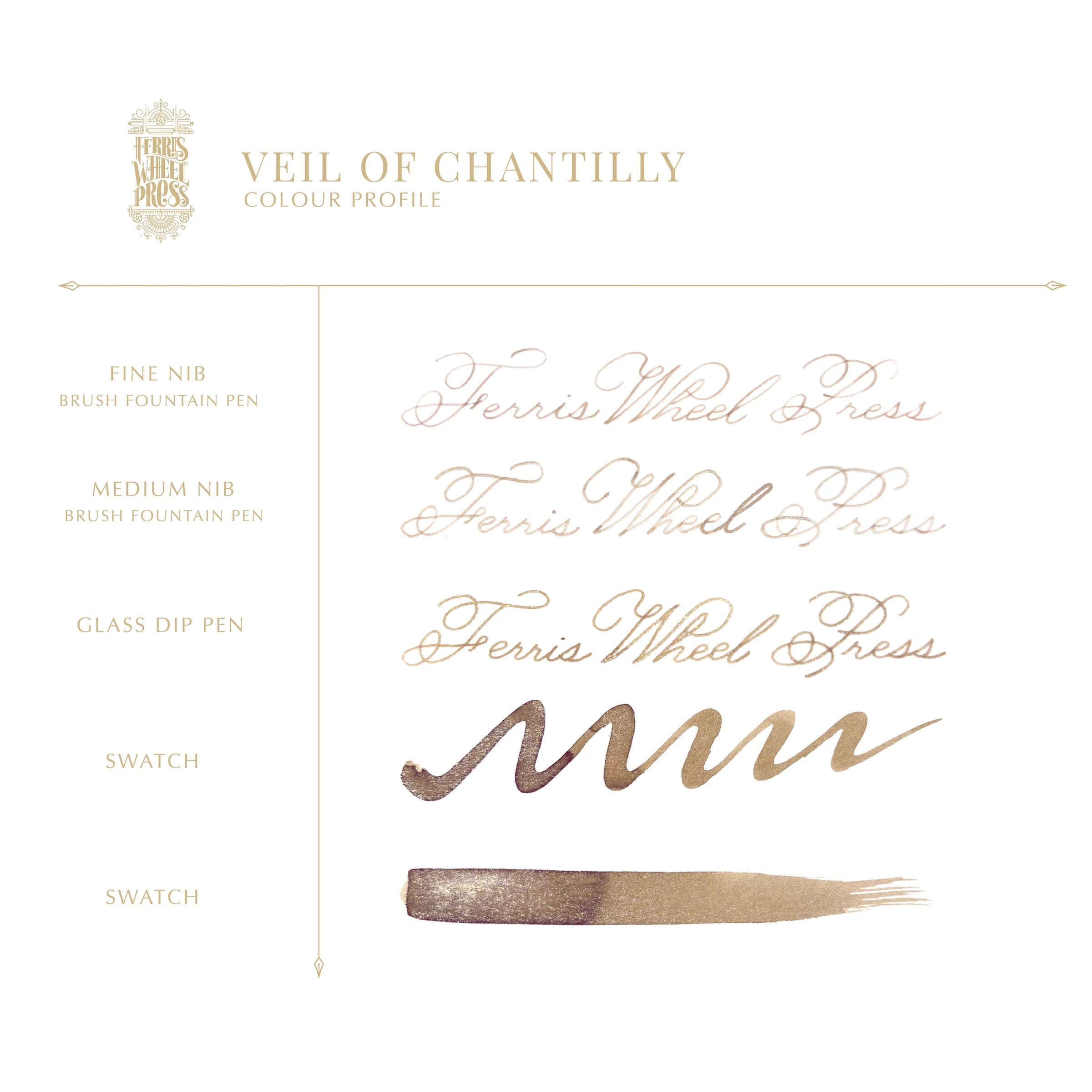 Veil of Chantilly Ink